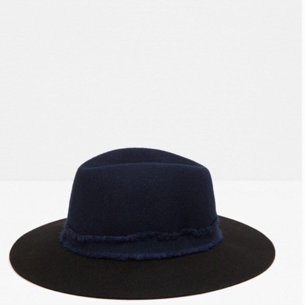 Zara two tone hat